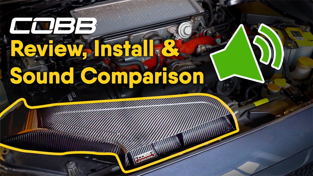 Cobb Redline Intake for Subaru WRX STI: Review, Install & Sound - Is the Carbon Fibre CAI worth it?