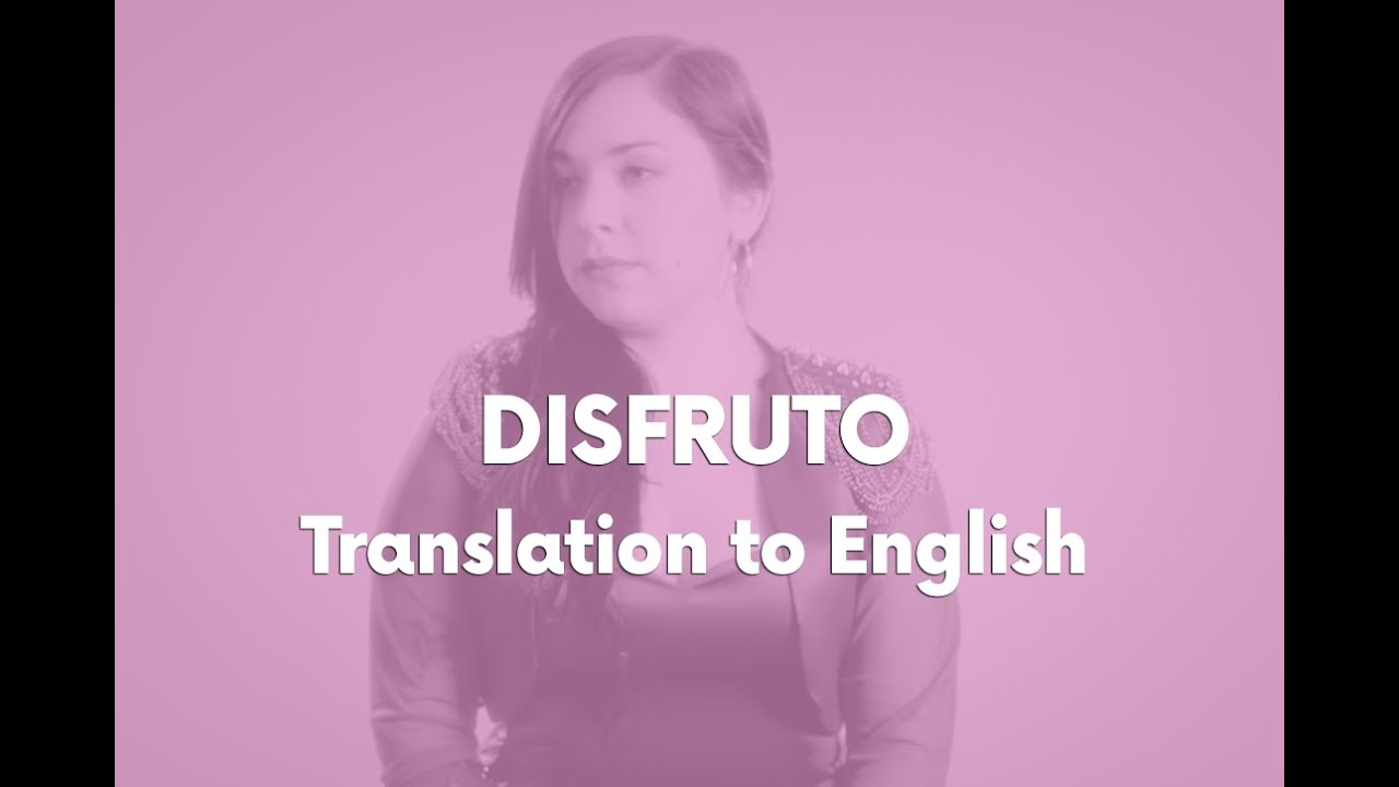 Disfruto [Carla Morrison] Translated into English