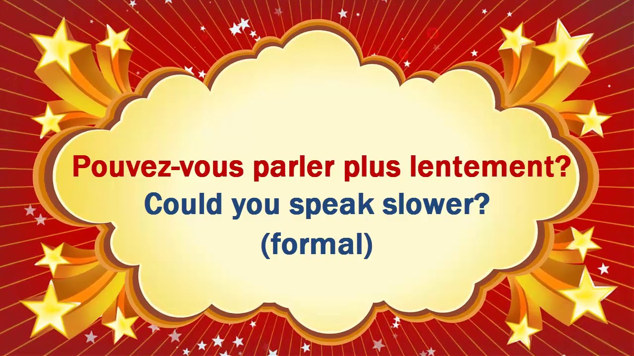 Les règles de base de la politesse - Basic rules of politeness - Level 1 - French Dictation Practice