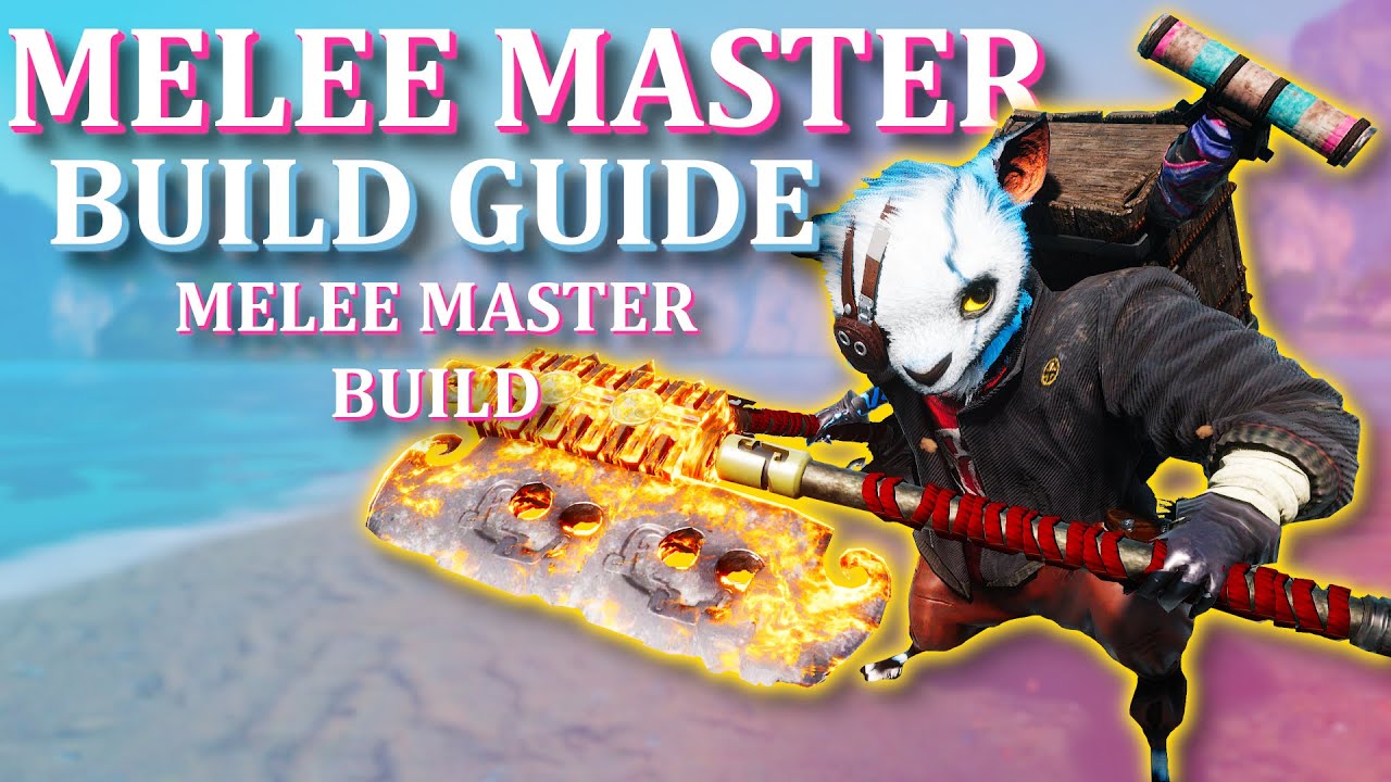 Biomutant MELEE MASTER Build - Mercenary Or Saboteur Build Guide