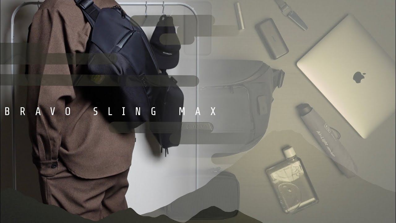 ALPAKA BRAVO SLING MAX / High Quality 13&rdquo; Laptop Sling - Backpacking:vol.145