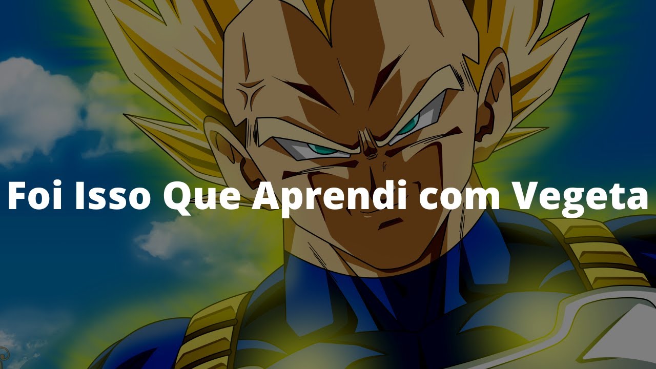 Foi Isso Que Aprendi com Vegeta, Coisas que Vegeta Me Ensinou (Príncipe dos Sayajins)