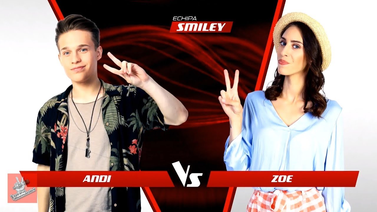 ✌ VOCEA 2019 ✌ BATTLES | Team Smiley | ALEGEREA - Andi vs Zoe
