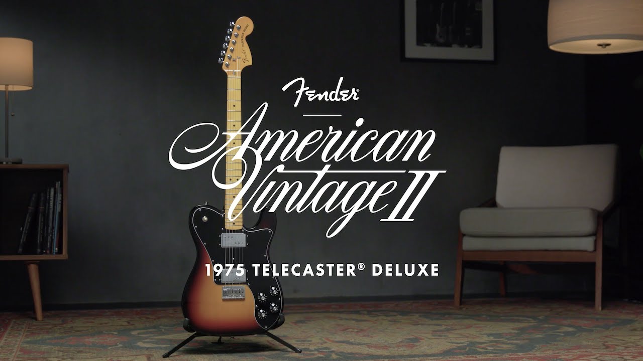 Знакомство с American Vintage II 1975 Telecaster Deluxe | American Vintage II | Fender