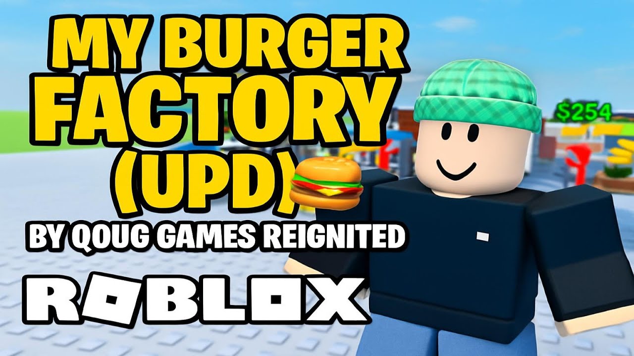 Моя Бургерная Фабрика 🍔 [Обновление] от Q0UG Games Reignited | Roblox | Геймплей, Без комментари...