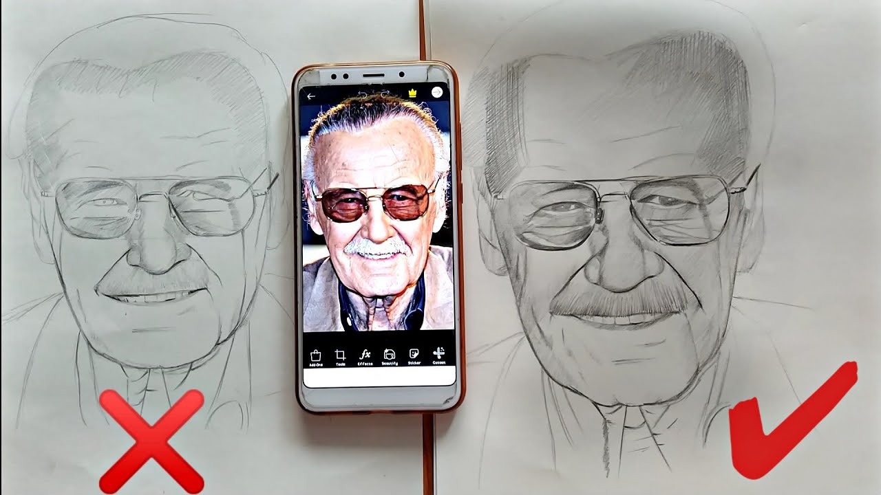 How to draw perfectly Outlines