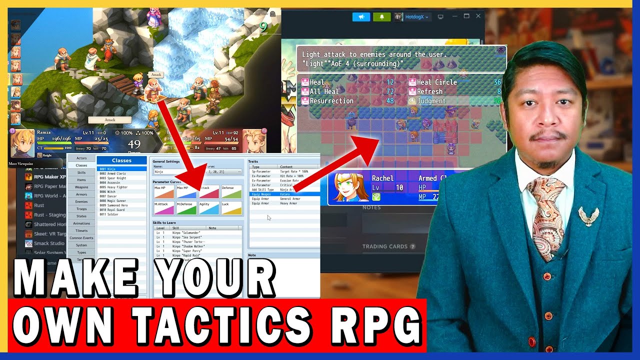 How to Make Your Own SRPG, RIGHT NOW! (Like Final Fantasy Tactics)