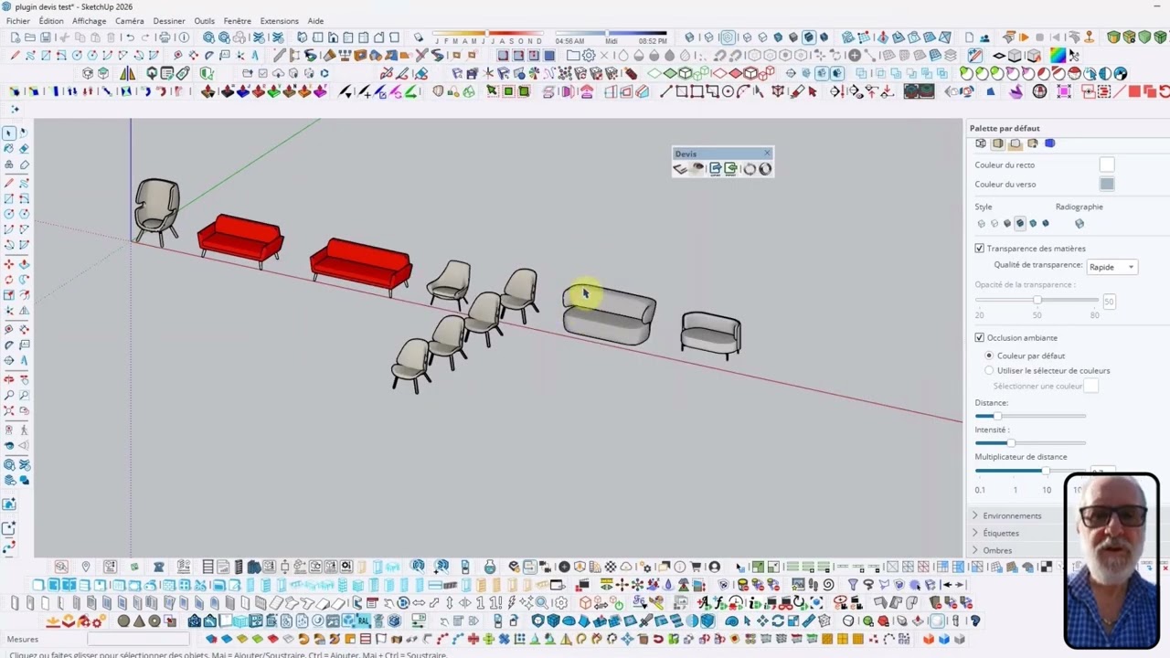 SketchUp : passez du projet 3D au devis
