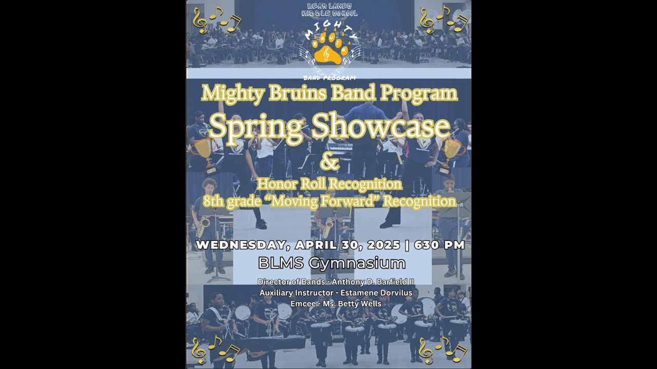 2025 Spring Semester Showcase & Honor Roll / 8th Grade Recognition