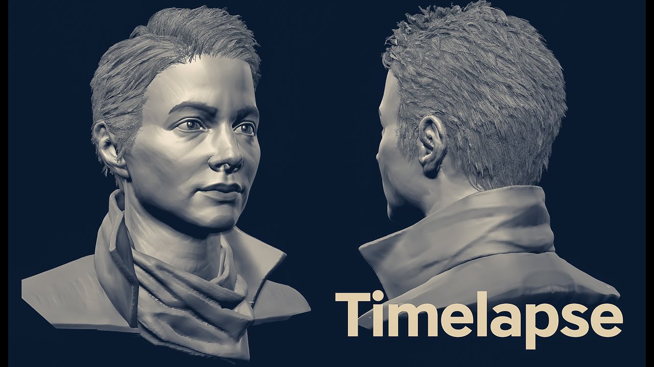 Sculpting Better Heads in Zbrush (Narrated Timelapse)