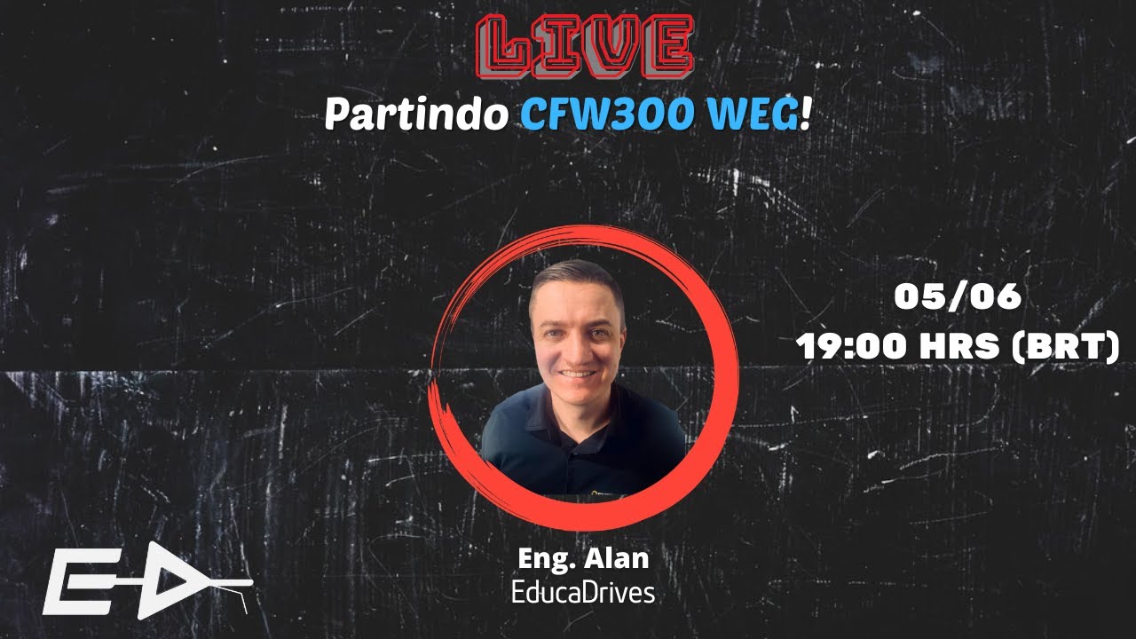 Partindo CFW300 WEG!