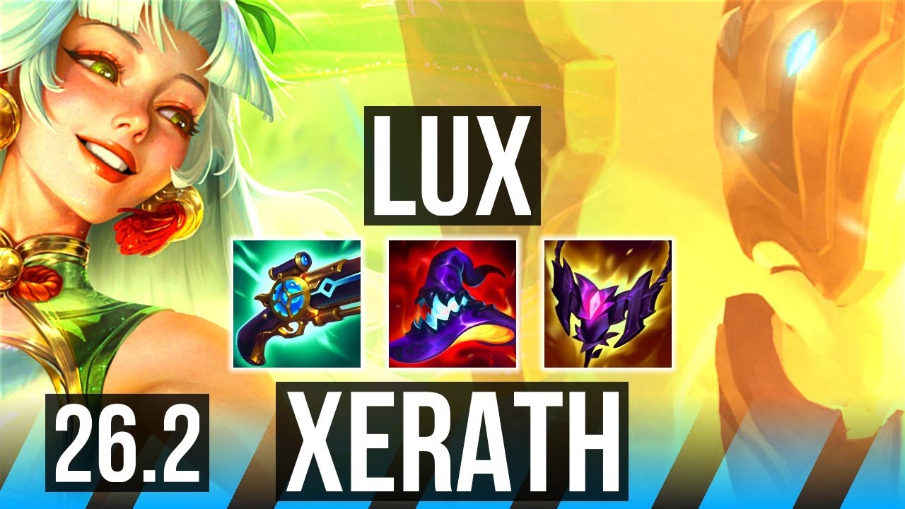 LUX vs XERATH (MID) | EUW Master | 26.2