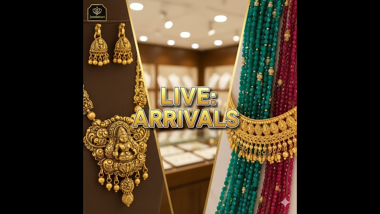 Jewelsmart Live Simple Antique Necklace Designs and New Beaded Collections