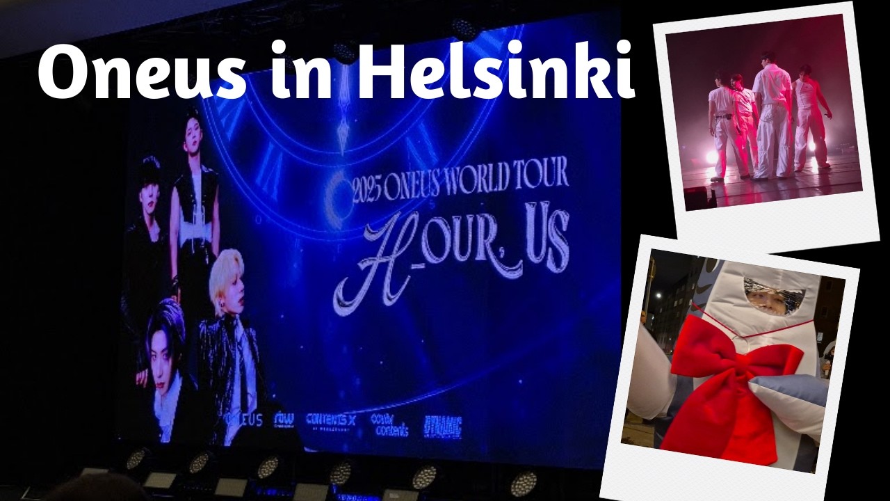 Konsertti vlog | Oneus 2.12.2025