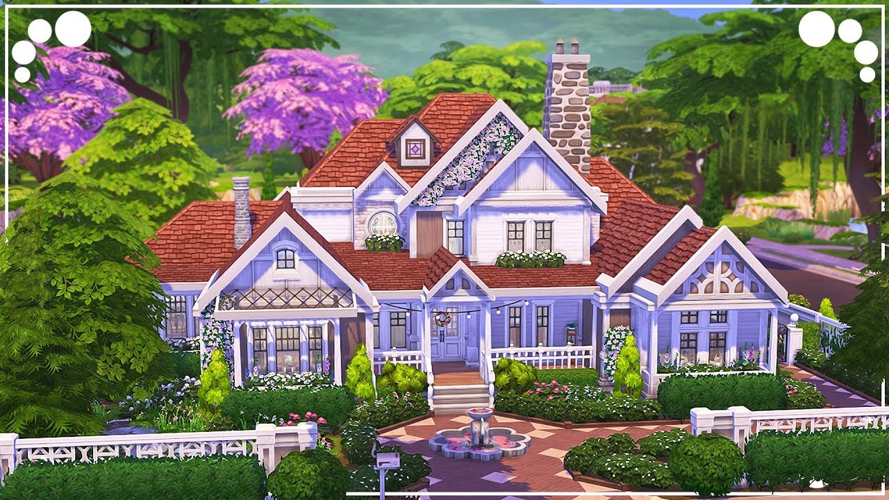 BRIGHT DREAM FAMILY HOME 💕 | The Sims 4 | Speed Build