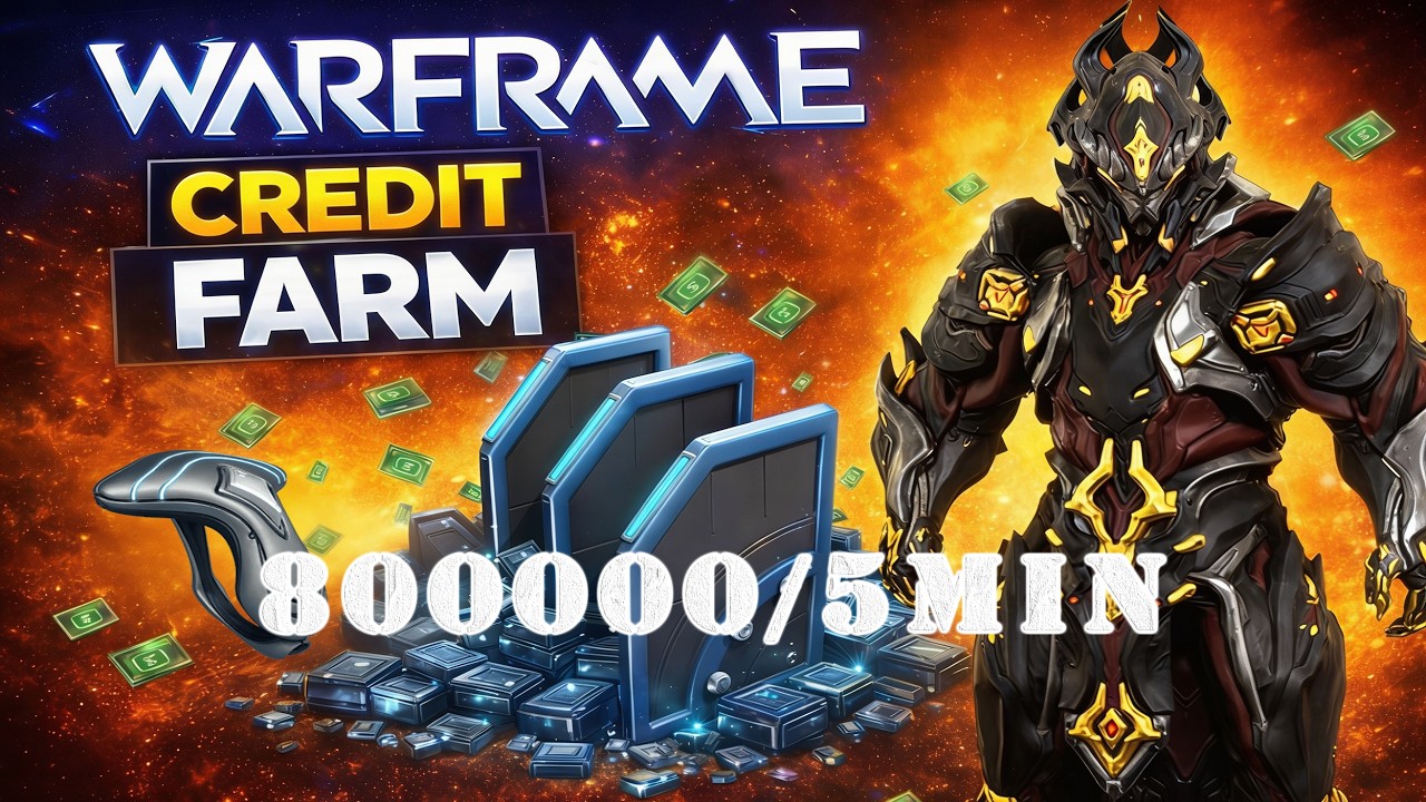 Warframe credit farm (2026) / For Lazy farm