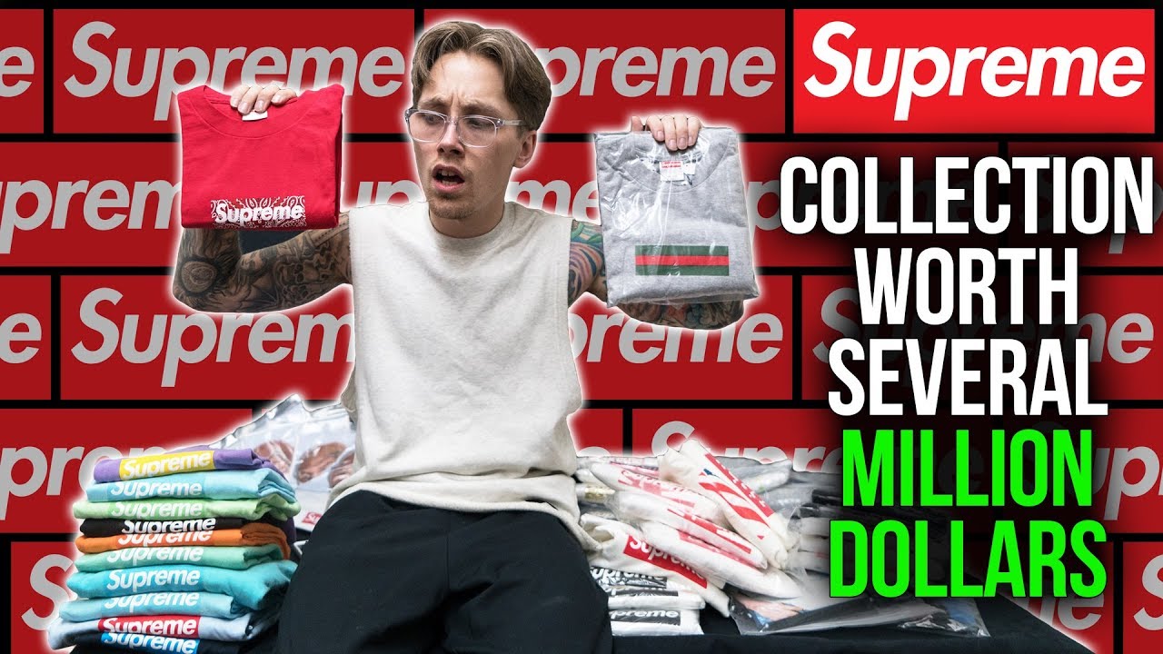IS THIS THE BIGGEST SUPREME COLLECTION IN LA?!