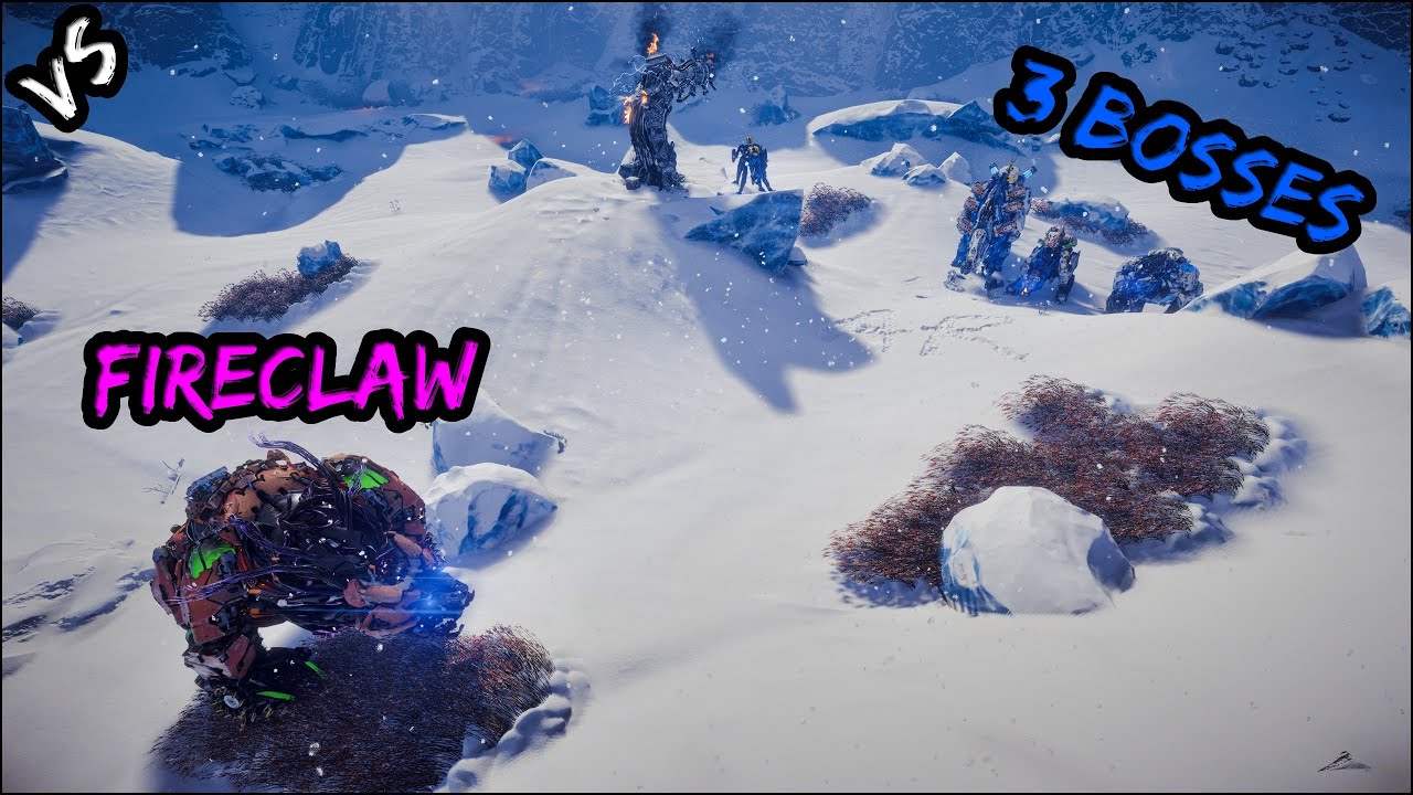 Daemonic Fireclaw vs 3 Overridden Bosses pt.2 (M vs M)