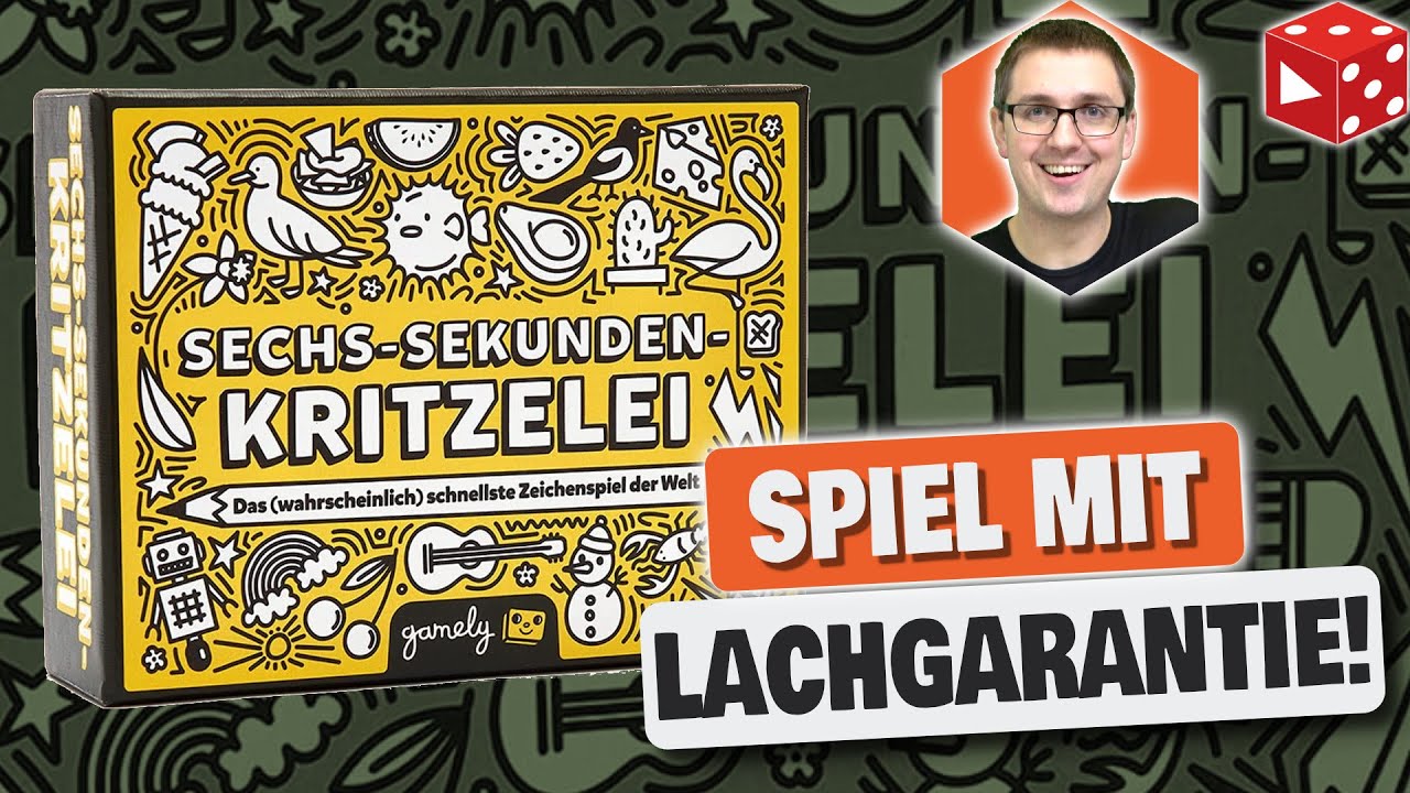 Sechs Sekunden Kritzelei - Das lustigste Malspiel &uuml;berhaupt!