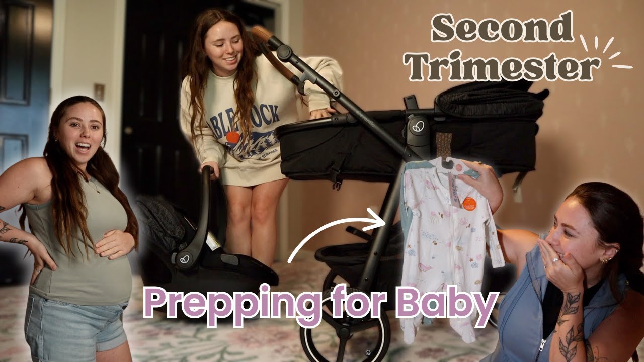 Second Trimester Vlog 🤰✨  (Nursery, Baby products 👶 , Baking)