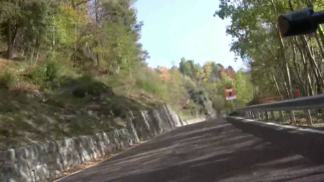 Italia, road SS46 Rovereto - Schio. Part 2