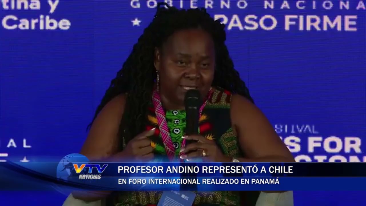 Profesor andino representó a chile en Foro Internacional realizado en Panamá