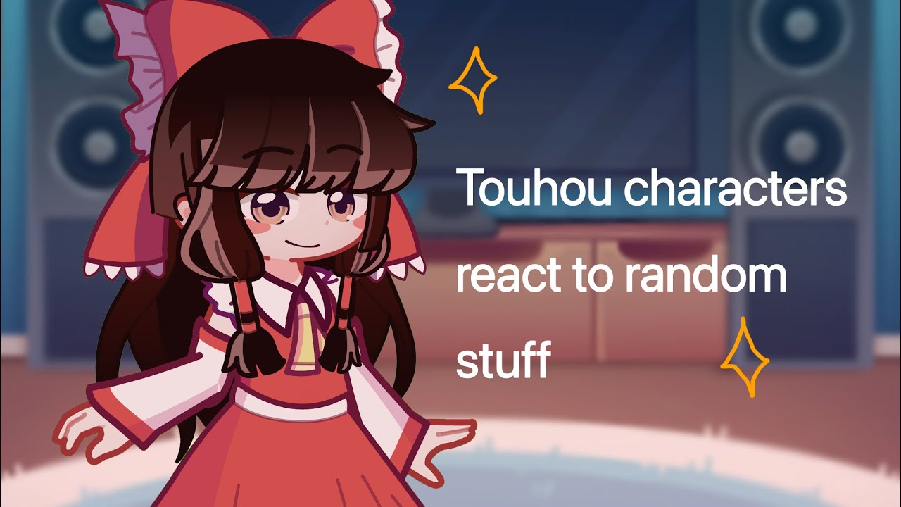 Touhou characters react to random stuff // cursed Marisa // little bit kny // flashing lights //pt1