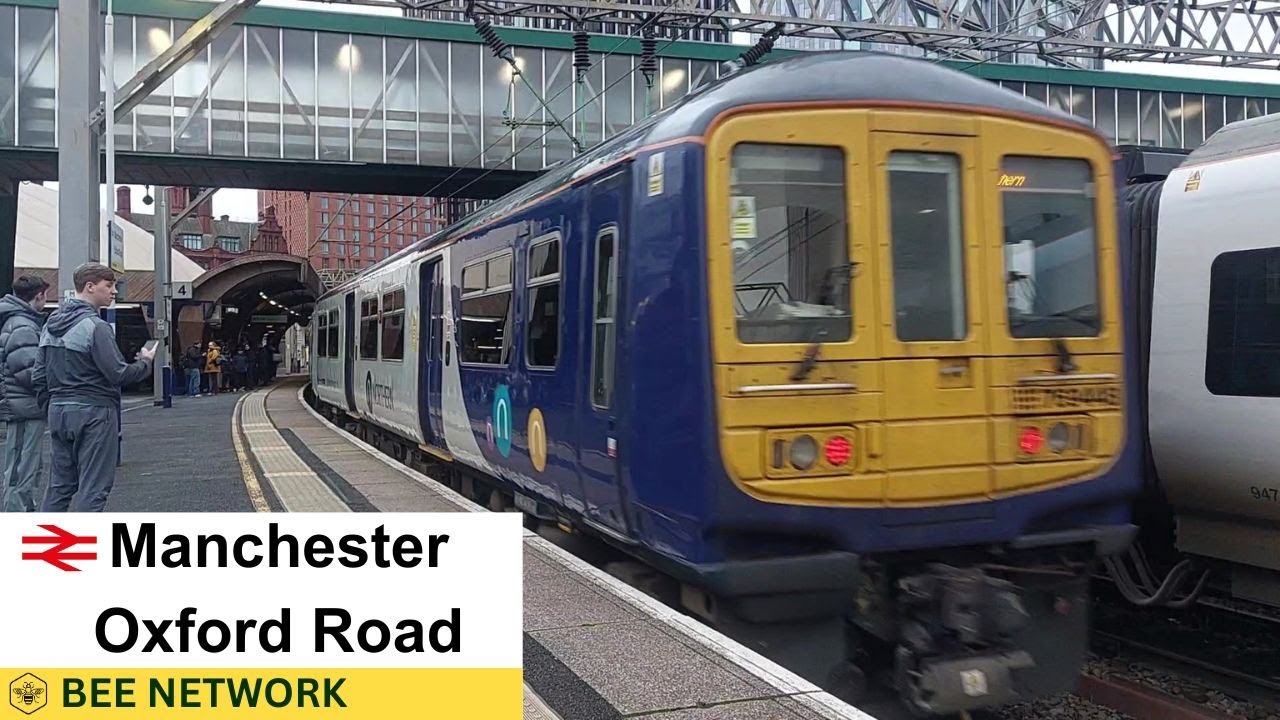 Trains at Manchester Oxford Road 15/11/2025