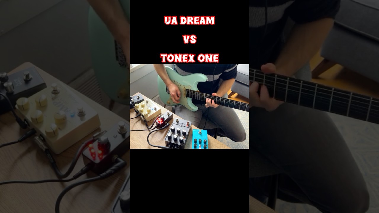 UA Dream VS ToneX One! Full video on my channel. #uafx #tonex #tonexone #guitarpedal
