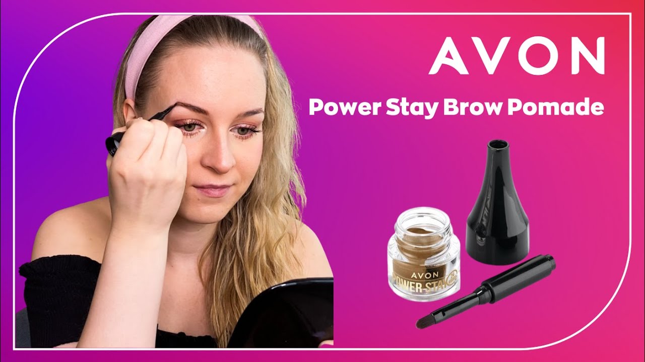 Avon Power Stay Brow Pomade Light Brown