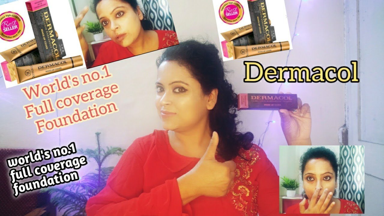 Dermacol / Shade 218 /World's no.1 full coverage foundation / Covers anything n everything / Saanch