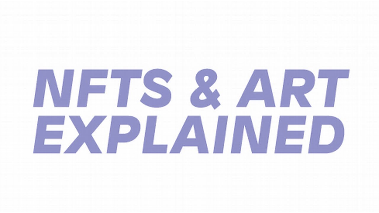 NFTs and Art Explained #NFT #NFTart #NMOAatHome