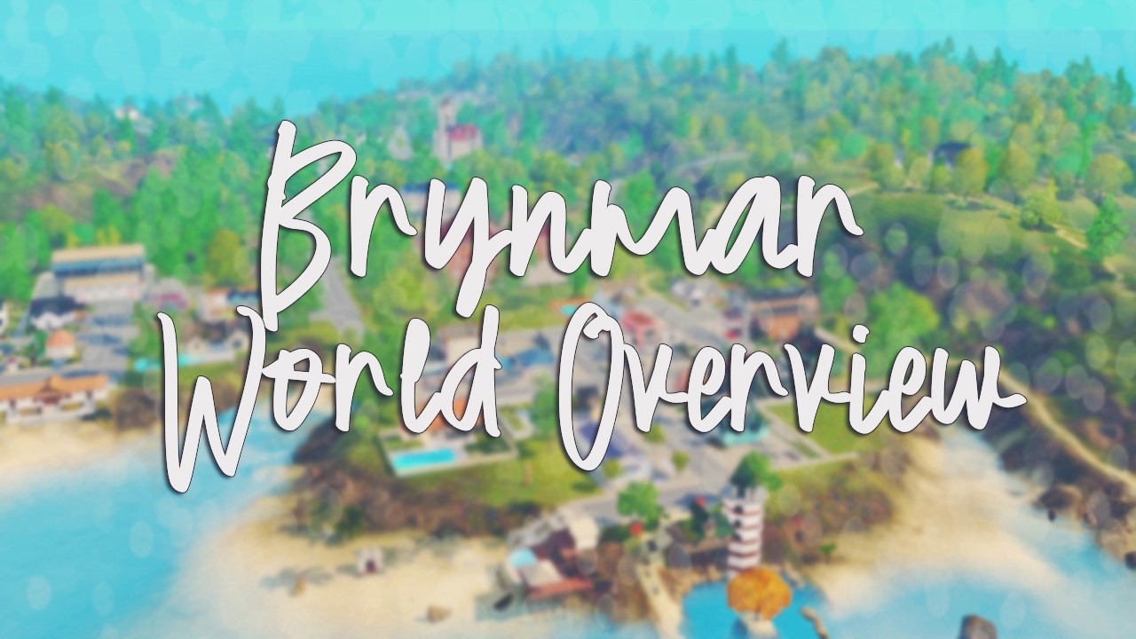 BRYNMAR (ЗАСЕЛЕННЫЙ!) // ОБЗОР ГОРОДКА В THE SIMS 3