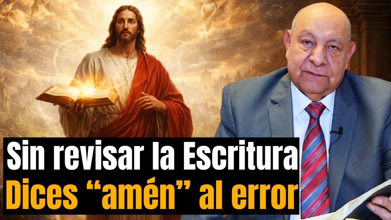 Alejandro Bullon Predicas | Si no revisas la Escritura, puedes aplaudir un error con “amén”