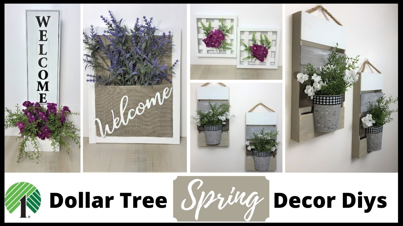 Dollar Tree Spring Decor Diys/High End Decor/Scavenger Hunt Collab