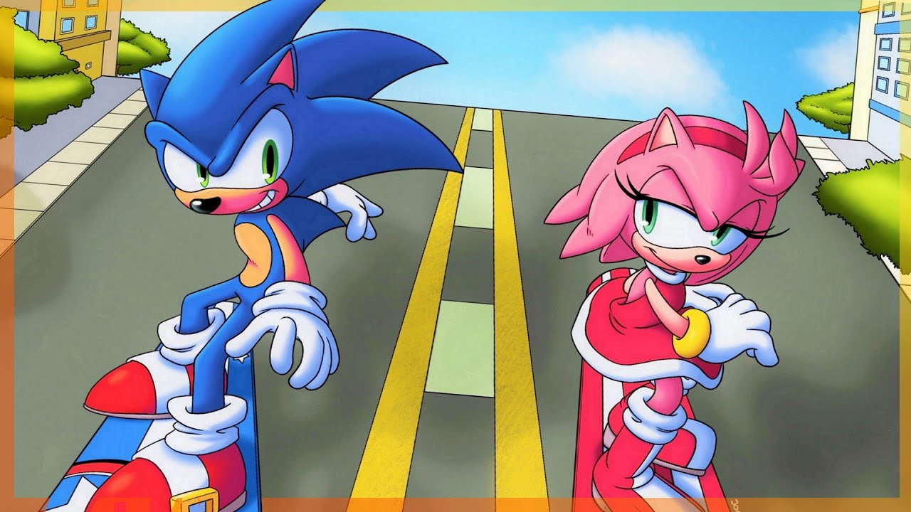 Sonic & Amy Play Sonic Adventure 2 Battle VS MODE