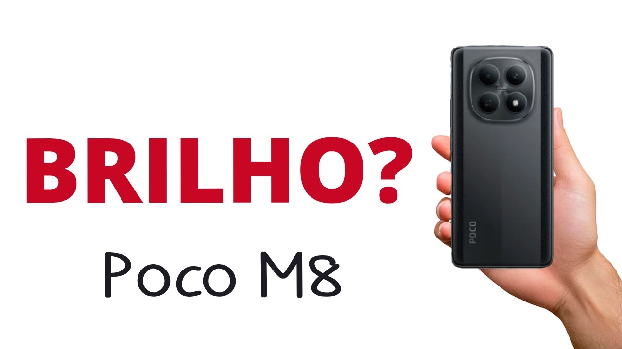 Como DIMINUIR o BRILHO da FOTO, Poco M8!