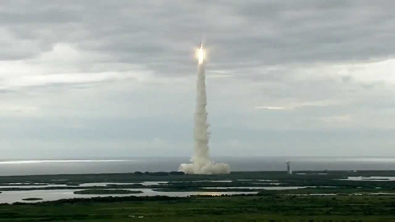 US navy launches MUOS-2 military satellite in Florida