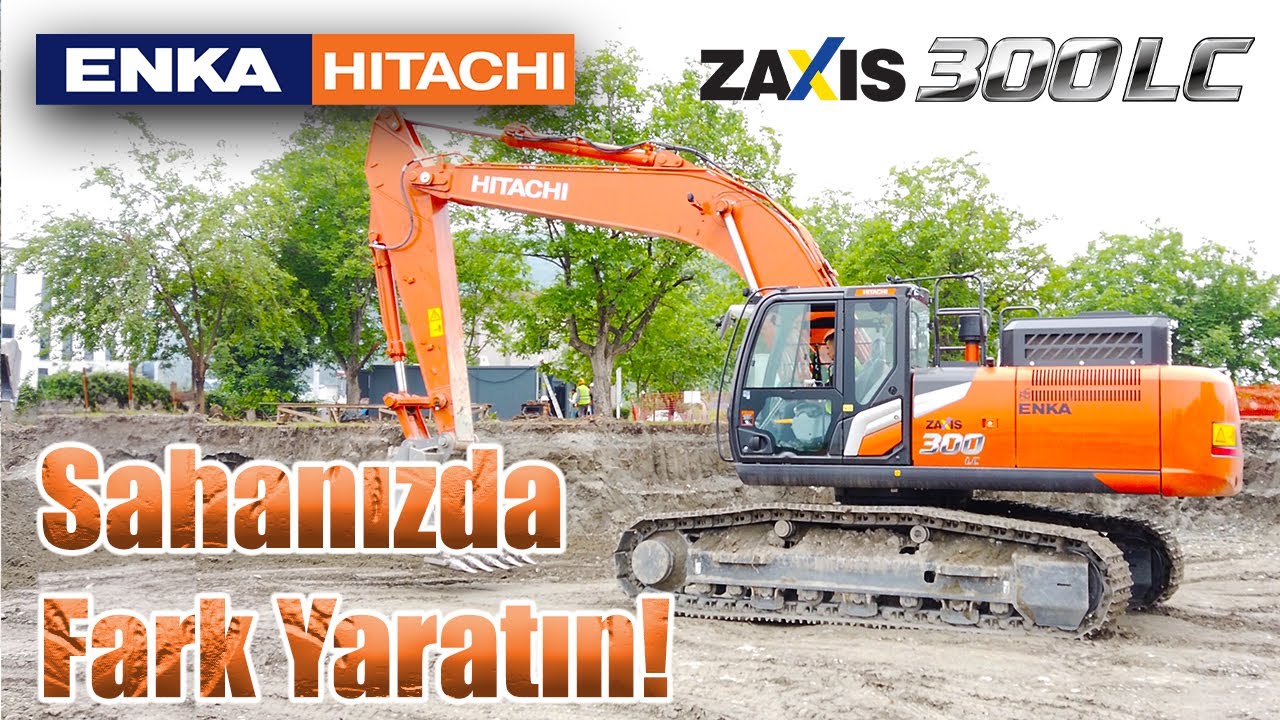 Yeni Hitachi ZX300LC-7 Ekskavatör ile Sahanızda Fark Yaratın!