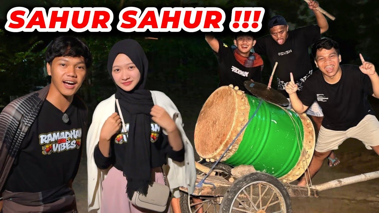 AJAK MBAK PUTRI BANGUNIN SAHUR DI KAMPUNG YOGA GEMBUL !!!