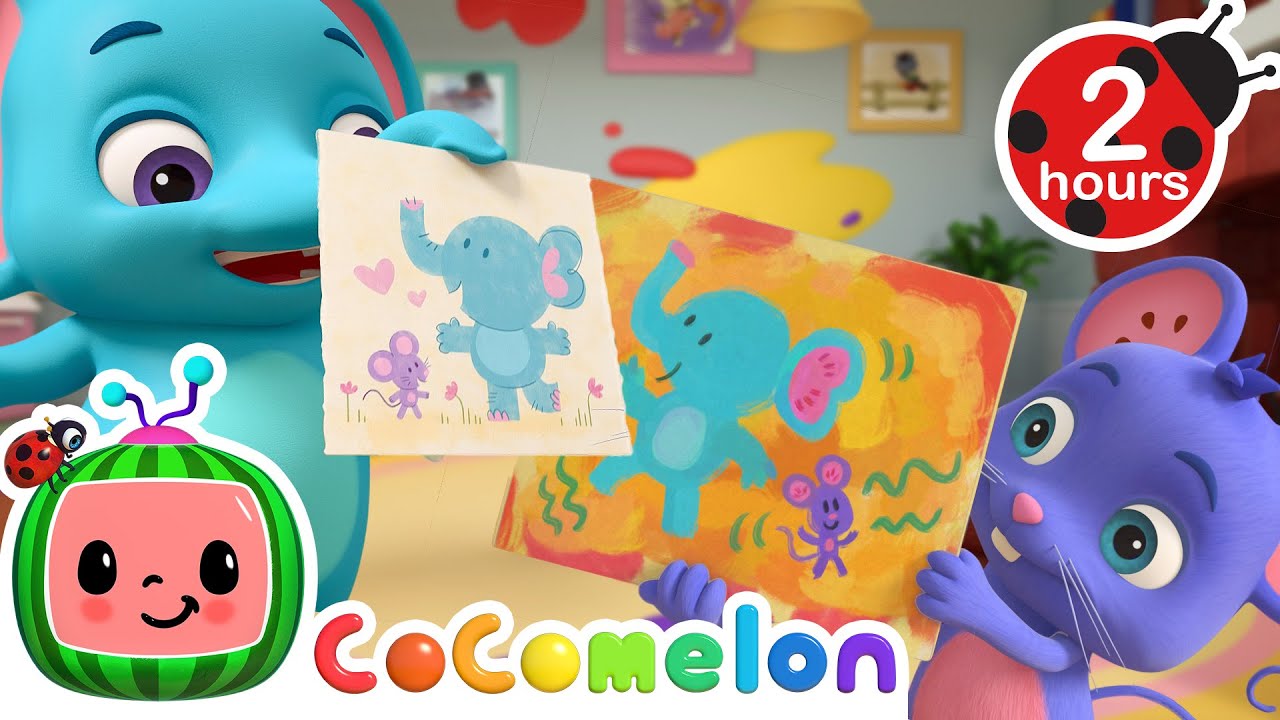Emmy and Mimi: Opposite Friends, Perfect Pair! | ✨JJ's Animal Adventure✨Cartoons for Kids