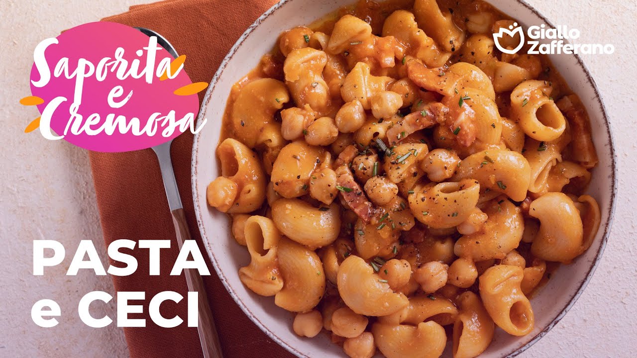 PASTA e CECI - la RICETTA della TRADIZIONE❤️😍