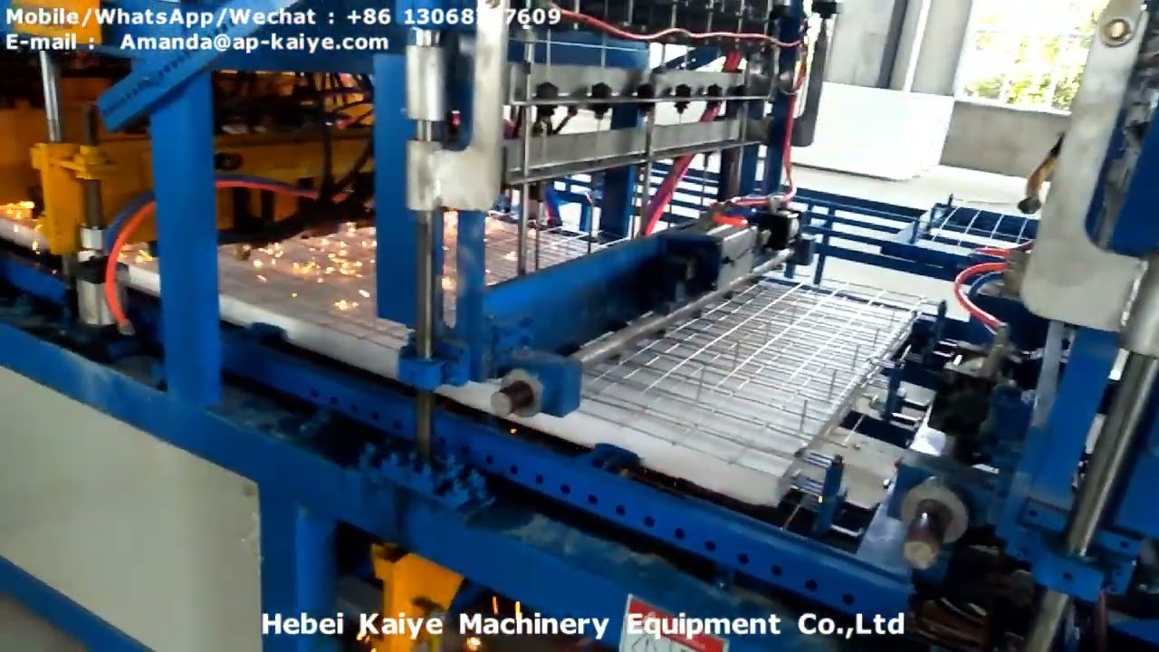 Wire inserting machine/3D EPS panel making machine/3D Eps Wire Mesh Panel Machine