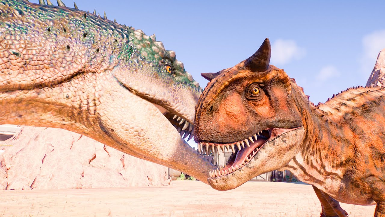 Dinosaur Battles Small Vs Big Dinosaurs In Jurassic World Evolution 2