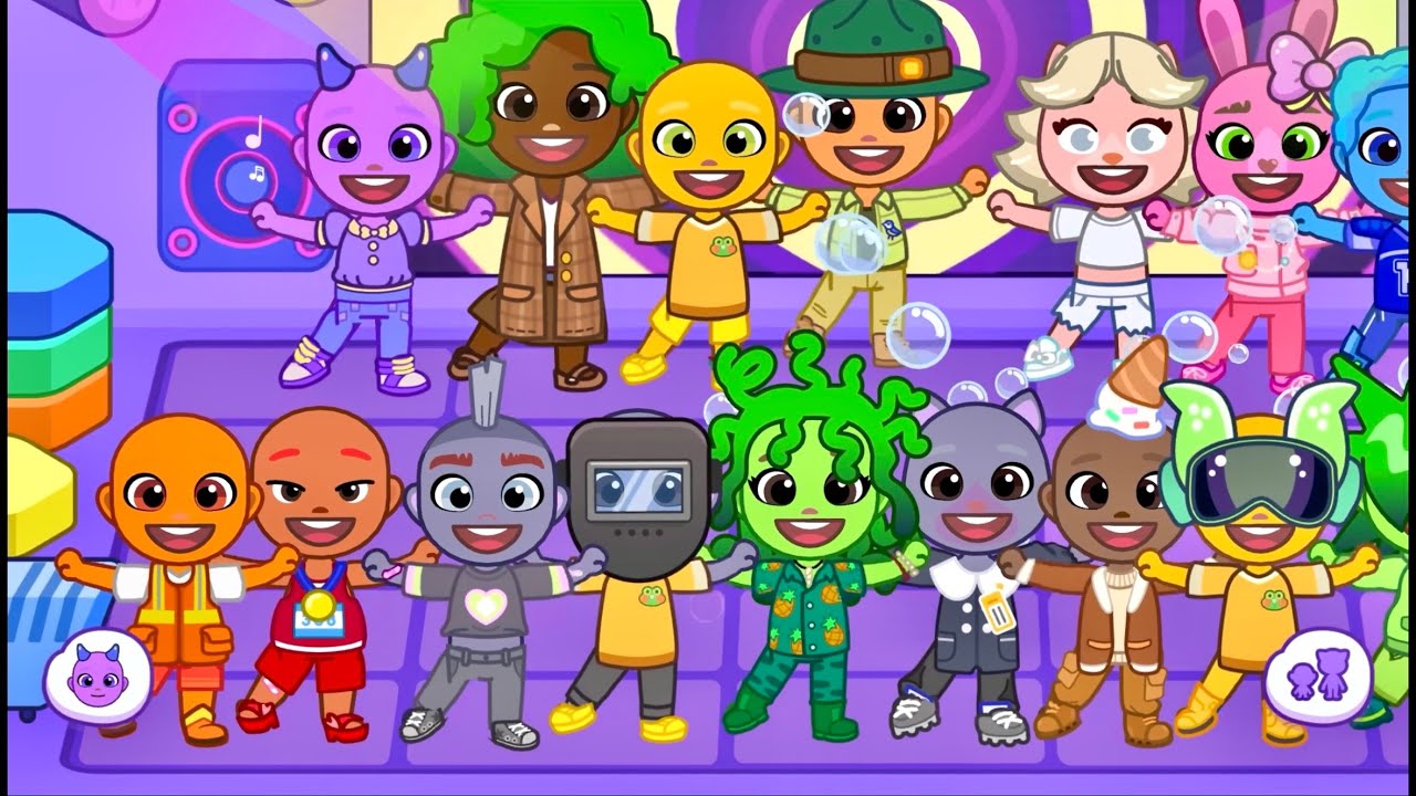 Sprunki Dance Class in Real life Talking Tom Gameplay