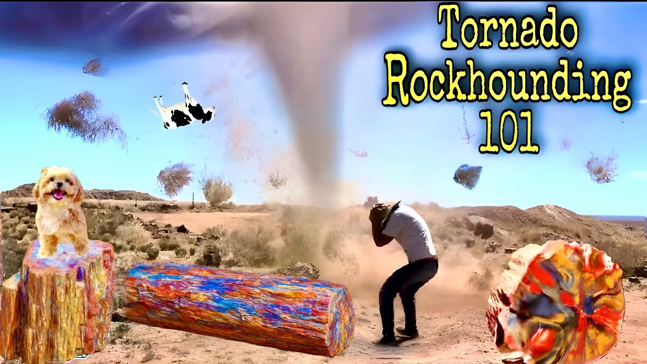 Petrified Wood Rockhounding Gets Wild in Arizona!!