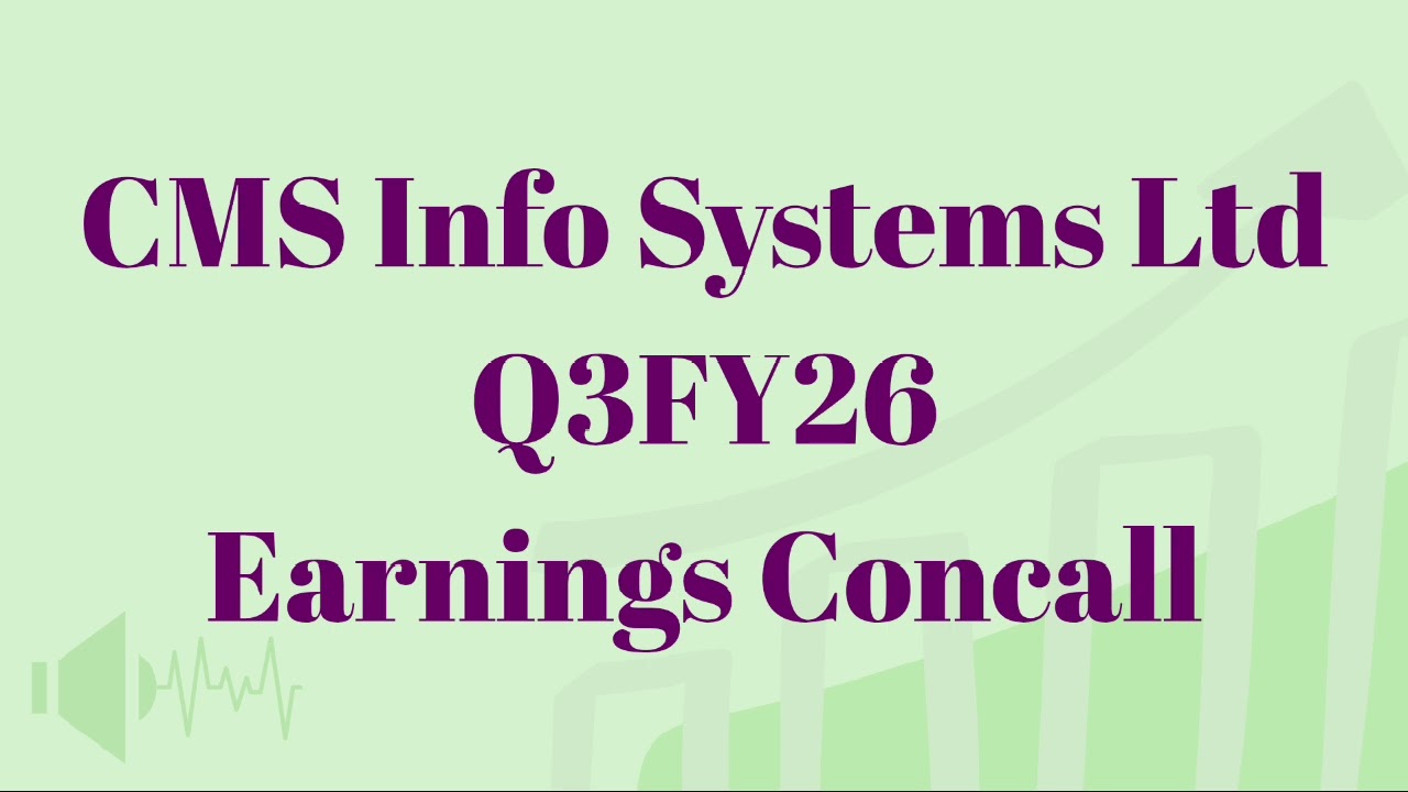 CMS Info System LTD | Конференция по обсуждению финансовых результатов за 3 квартал 2026 финансов...