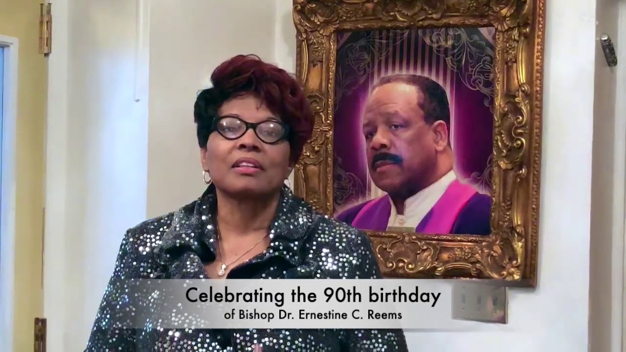 Happy 90th Birthday Bishop Dr. E. C. Reems‼️‼️