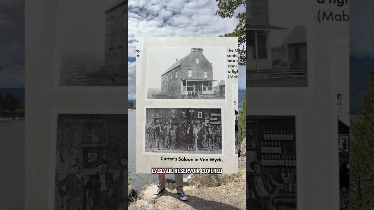 The town at the bottom of Lake Cascade&hellip; #idaho #history #historyfacts #historyshorts #foryou