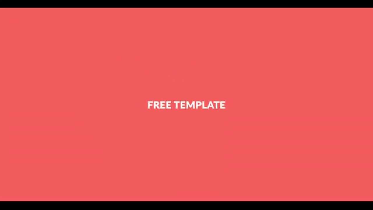 FREE AMAZING 2D INTRO TEMPLATE! #7